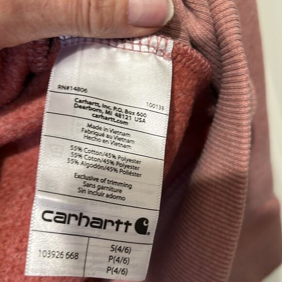 Carhartt Clarksburg Relaxed Fit Graphic Crewneck Sweatshirt Women’s Size… - Picture 5 of 9